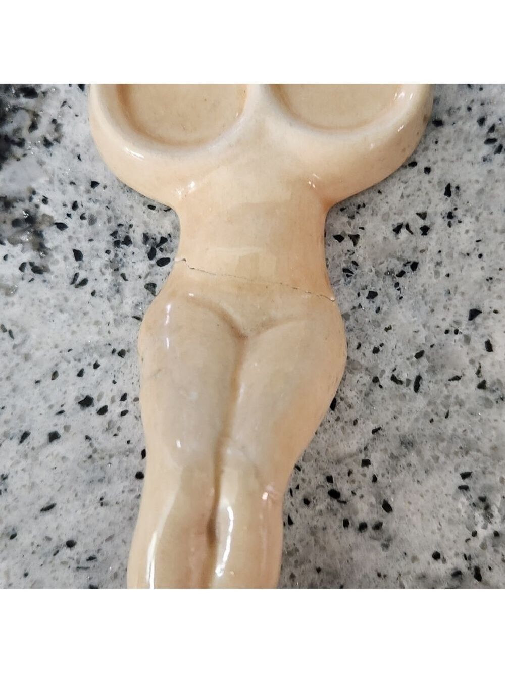 Vintage 1940's Novelty Nude Lady Salt & Pepper Shaker - Picture 2 of 4